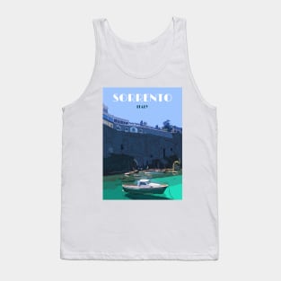 Sorrento Travel Poster Print Tank Top